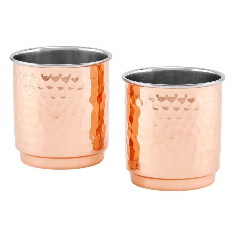 Old Dutch 11 oz. Stainless Steel Whiskey Glass & Reviews Wayfair